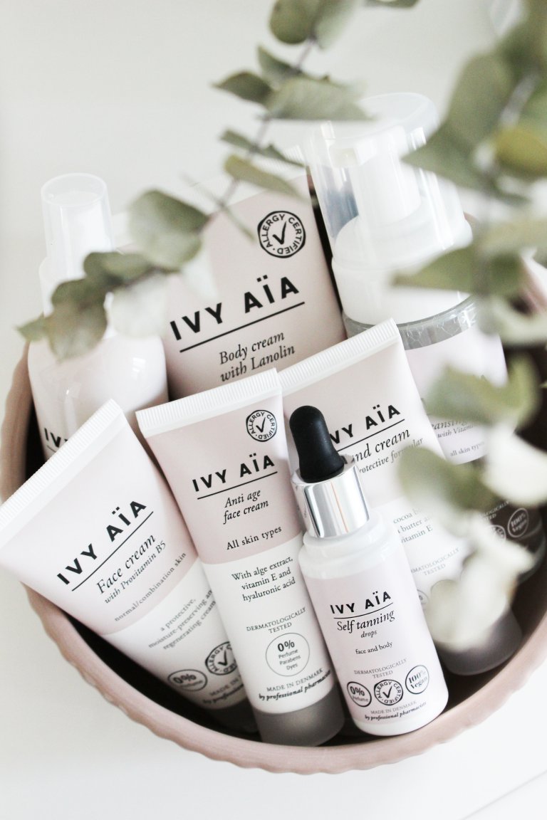 Allergy-friendly products like skincare and make-up