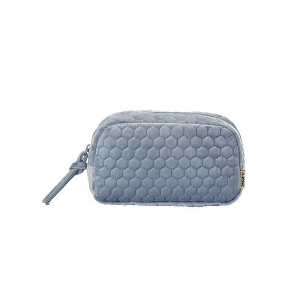 Madeleine Cosmetic Purse Soft Blue