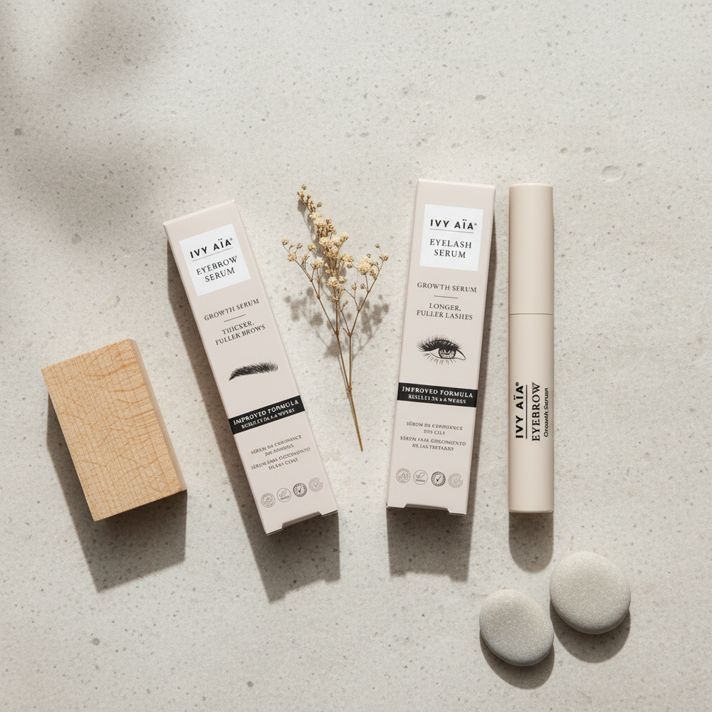 IVY AÏA Brow and Lash Serum-sæt