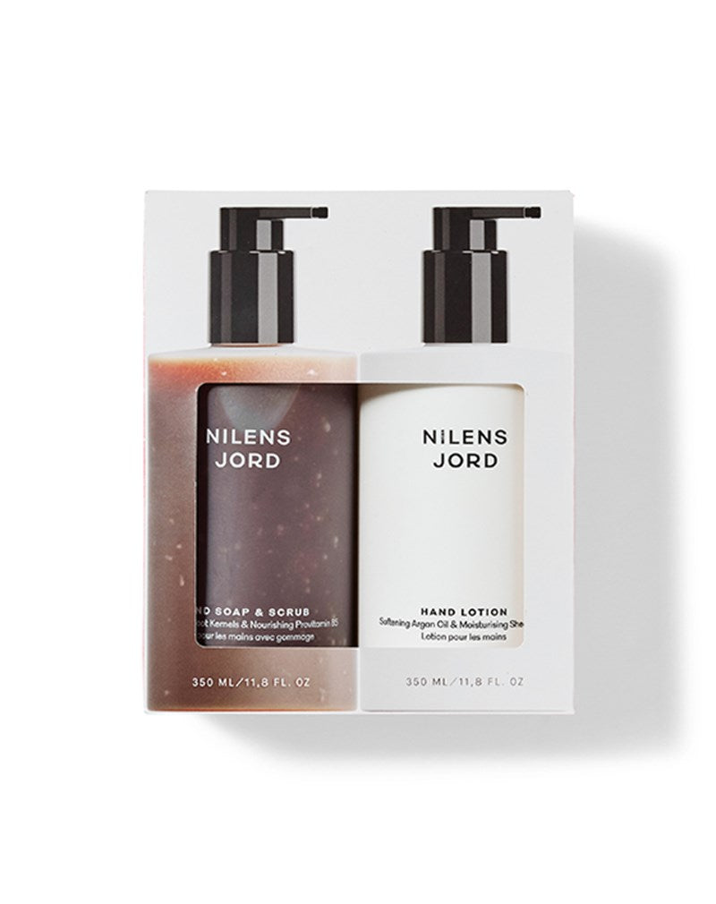 Nilens Jord - Hand Scrub & Hand Lotion - Gift box