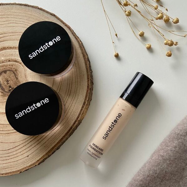 Sandstone Skincare Foundation 106 Dark Tan Makup Sandstone   