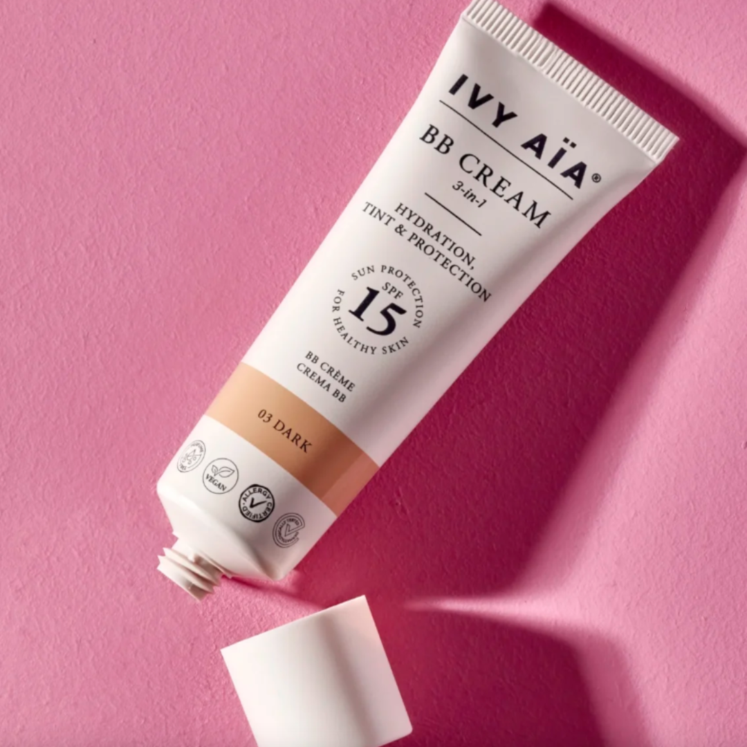 Ivy Aïa BB Cream Dark SPF 15 - Natural Coverage & Sun Protection Ivy Aïa BB Cream Dark SPF 15 - Natural Coverage & Sun Protection