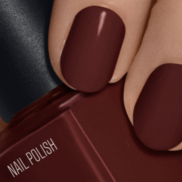 Nilens Jord - Nail Polish – Dark Burgundy