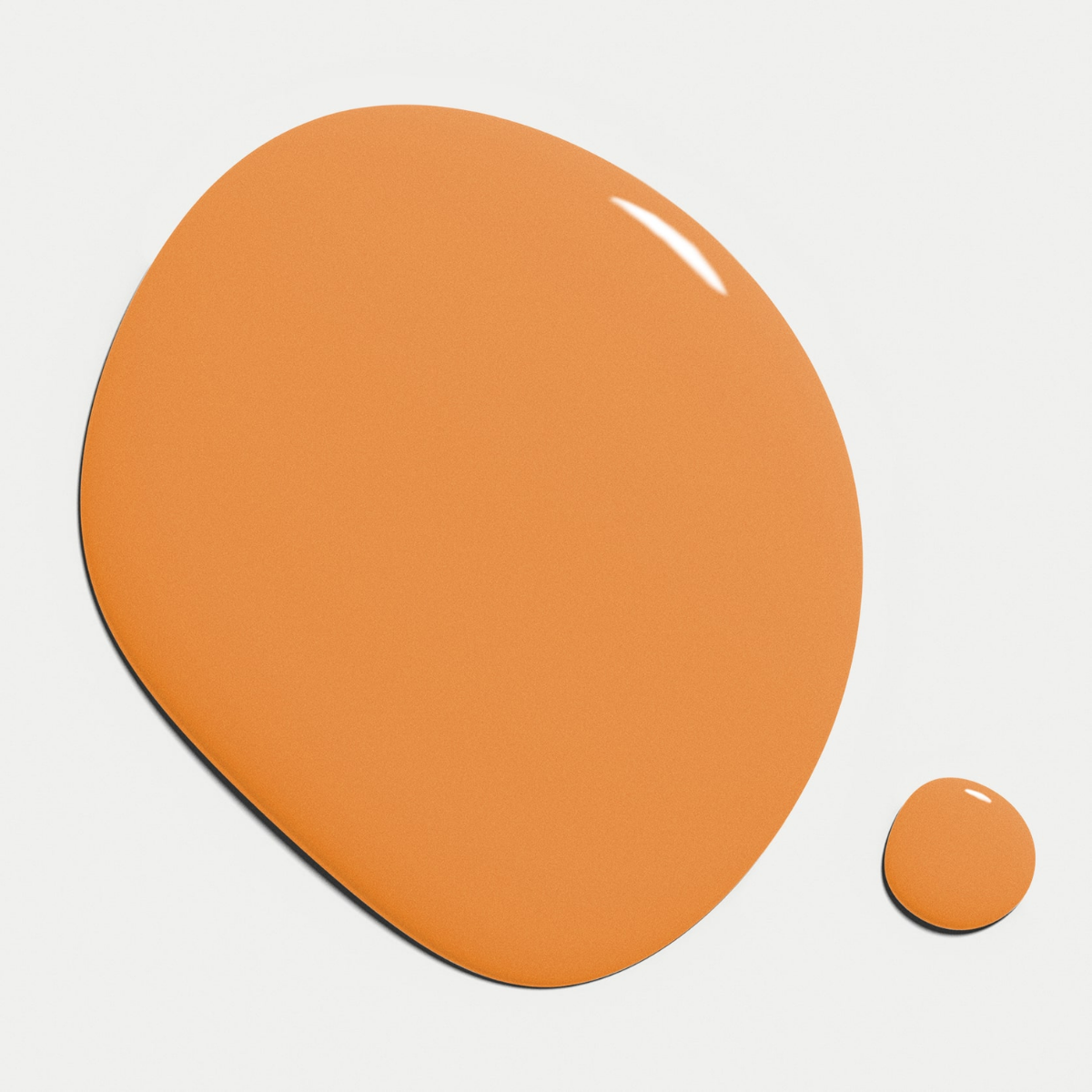 Nilens Jord Nail Polish – Mango Orange 7648