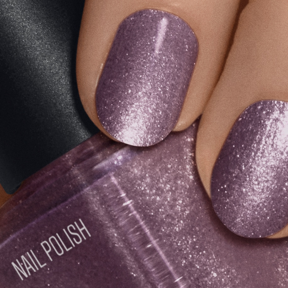 Nilens Jord - Nail Polish – Purple Glitter