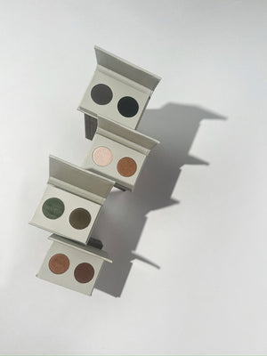 Miild Natural Mineral Eyeshadow Duo - Golden Aura