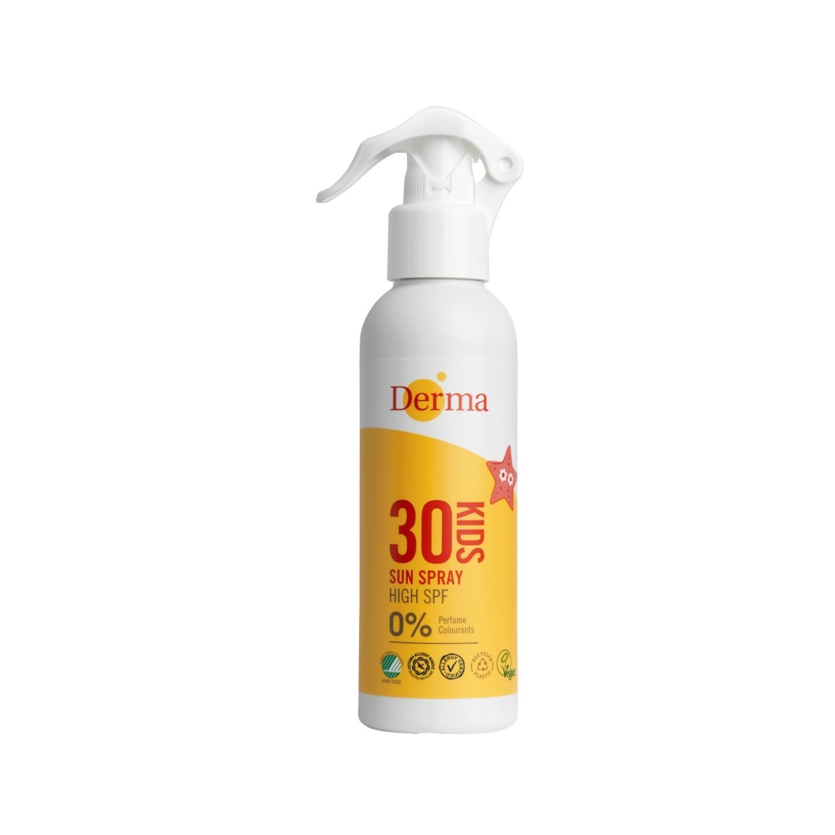 Derma SUN Spray Kids High SPF30, 200 ml Sol Derma   