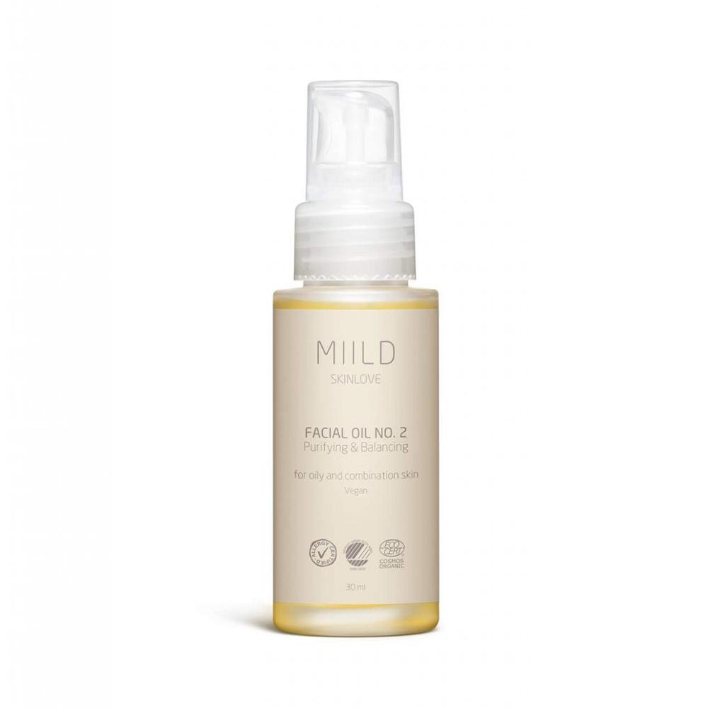 Miild Facial Oil no. 2 Purifying & Balancing, oily and combination skin Ansigtspleje Miild   