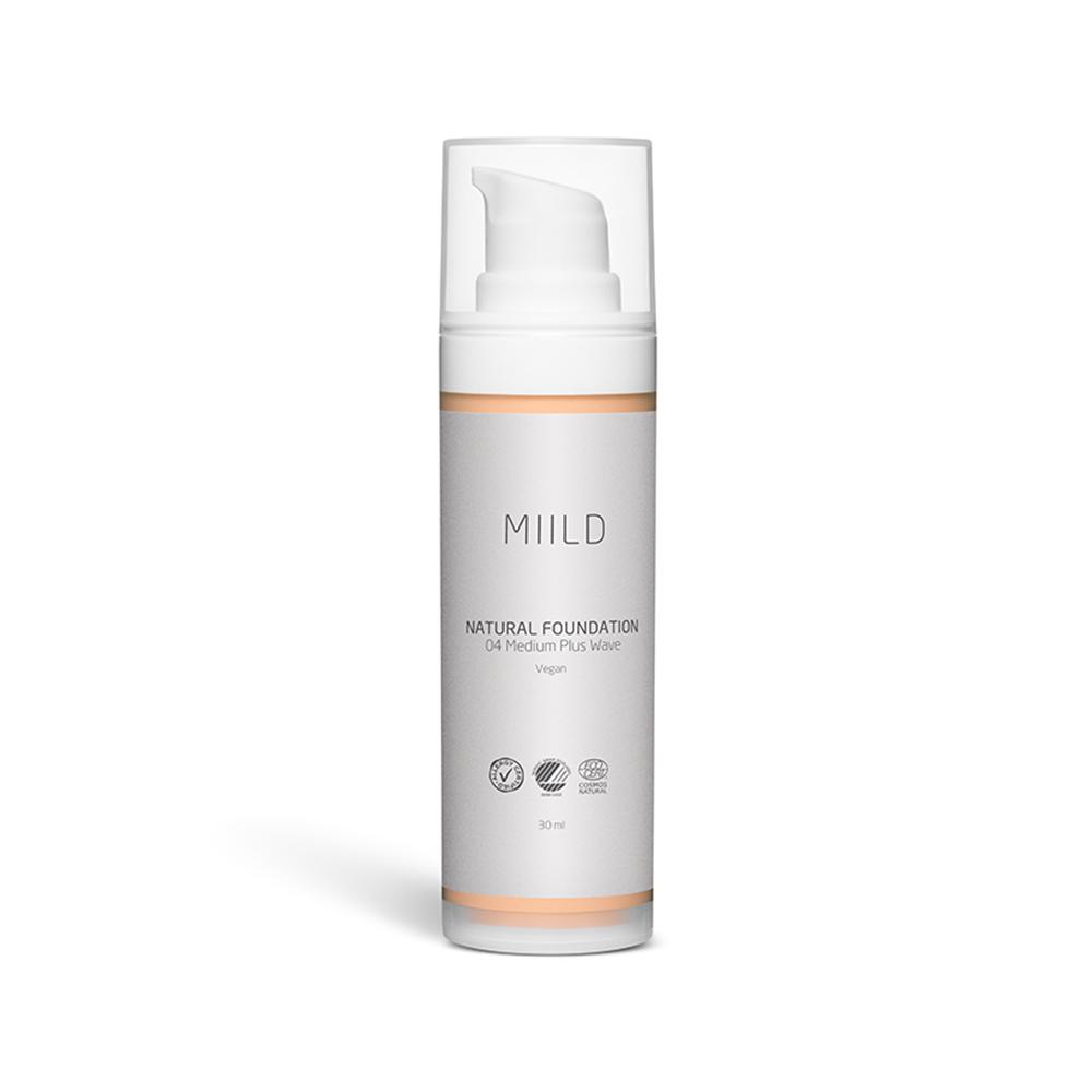 Miild Natural Foundation - 04 Medium Plus Wave Makeup Miild   