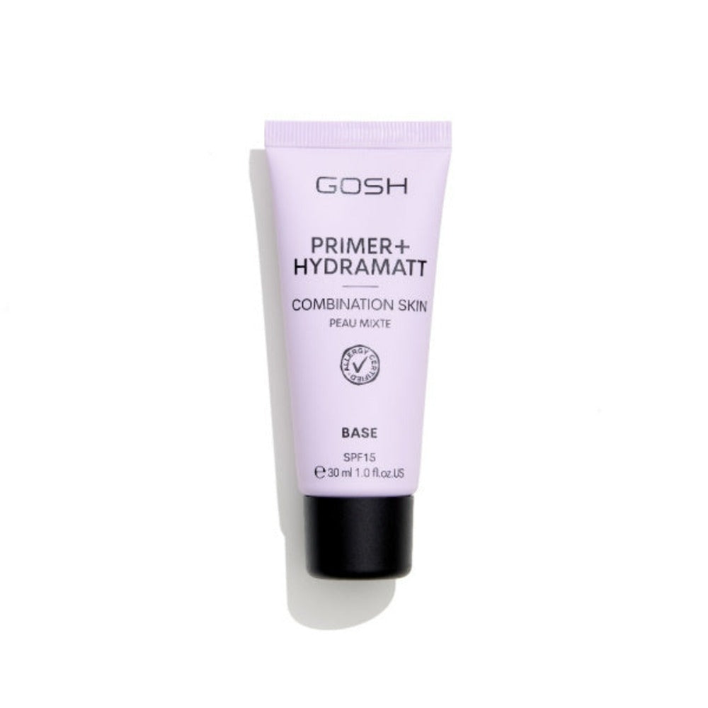 GOSH Primer+ Hydramatt Base, Combination Skin Makeup Gosh Copenhagen   